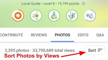 Google Maps Local Guides Mobile Photos Sort by Views