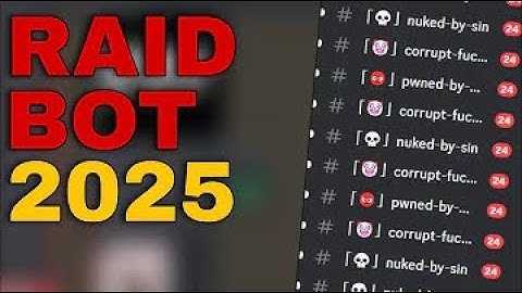 FREE NUKE BOT DISCORD WORKING 2025