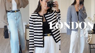NEW IN AUTUMN HAUL | H&M & ARKET | DINNER WITH YSL | LONDON VLOG