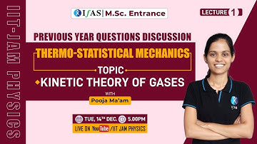 IIT JAM PHYSICS Previous year question discussion | Thermo-Statistical Mechanics | Lecture 1