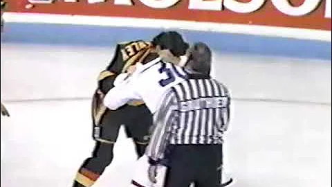 Chris Nilan vs Daryl Stanley NHL Dec 2/87