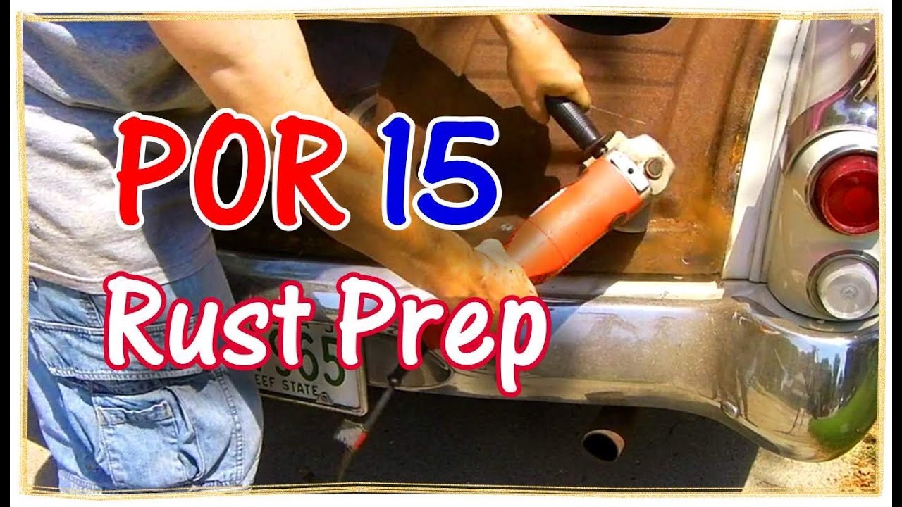 How to Spray POR 15 with a HVLP Gun, Rust Preventative - Chassis Stiffening  - Part 3 of 4 