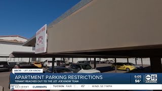 Knowing your rights after one apartment complex puts in new parking restrictions