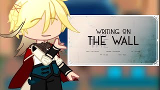 4ggravate reacts to Writing on The Wall || Will Stetson // Gacha React // kinda shit and cringe