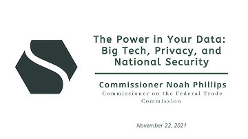 The Power in Your Data: Big Tech, Privacy, and National Security