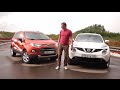 Тест-драйв Ford EcoSport против Nissan Juke (полная версия)