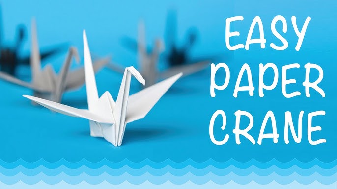 How to make an origami swan out of printer paper!