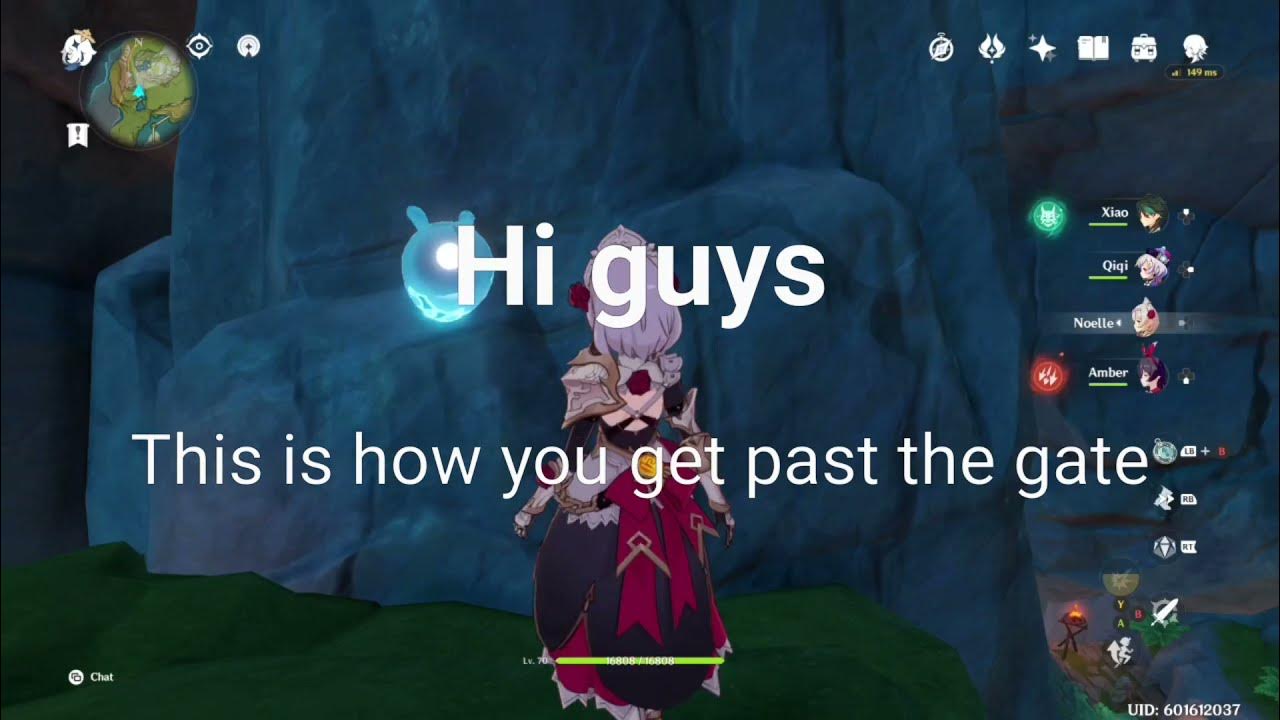 Glitch to past "the gate of qingce fragments" YouTube