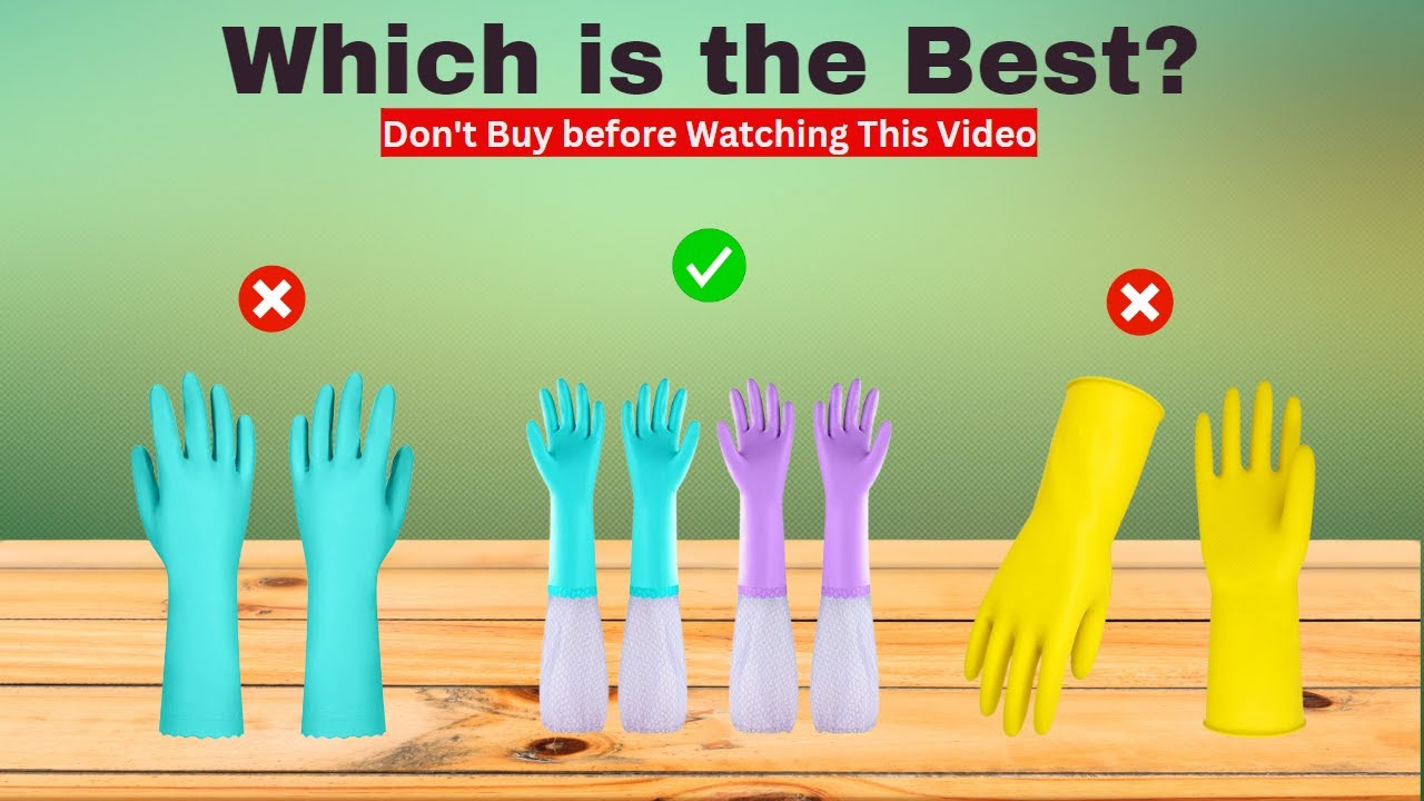 Top 5 Best Cleaning Gloves of 2023 YouTube