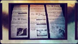The Mini Newspaper Wedding Program |