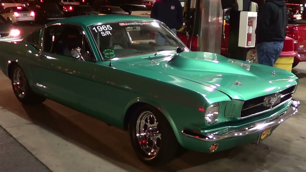 1965 Mustang Pro Street Over 1100HP - YouTube