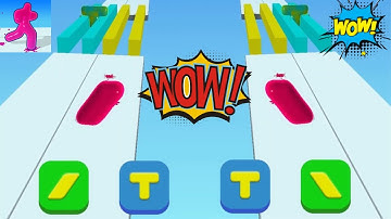 Blob Shifter 3D Gameplay All Levels Walkthrough iOS, Android New Game 🎮😍