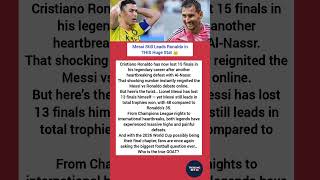 Messi Still Leads Ronaldo in THIS Huge Stat #football #ronaldo #messi
