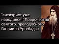 "антихрист уже народился!" Пророчества святого, преподобного Гавриила Ургебадзе о последних временах