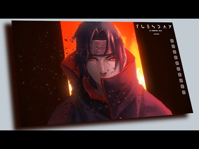 Sarada Uchiha Windows 11/10 Theme 