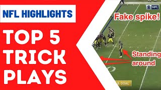 Top 5 NFL Trick Plays | Wow!