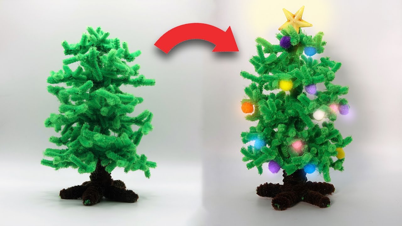 DIY Pipe Cleaner Trees - Garden Sanity by Pet Scribbles