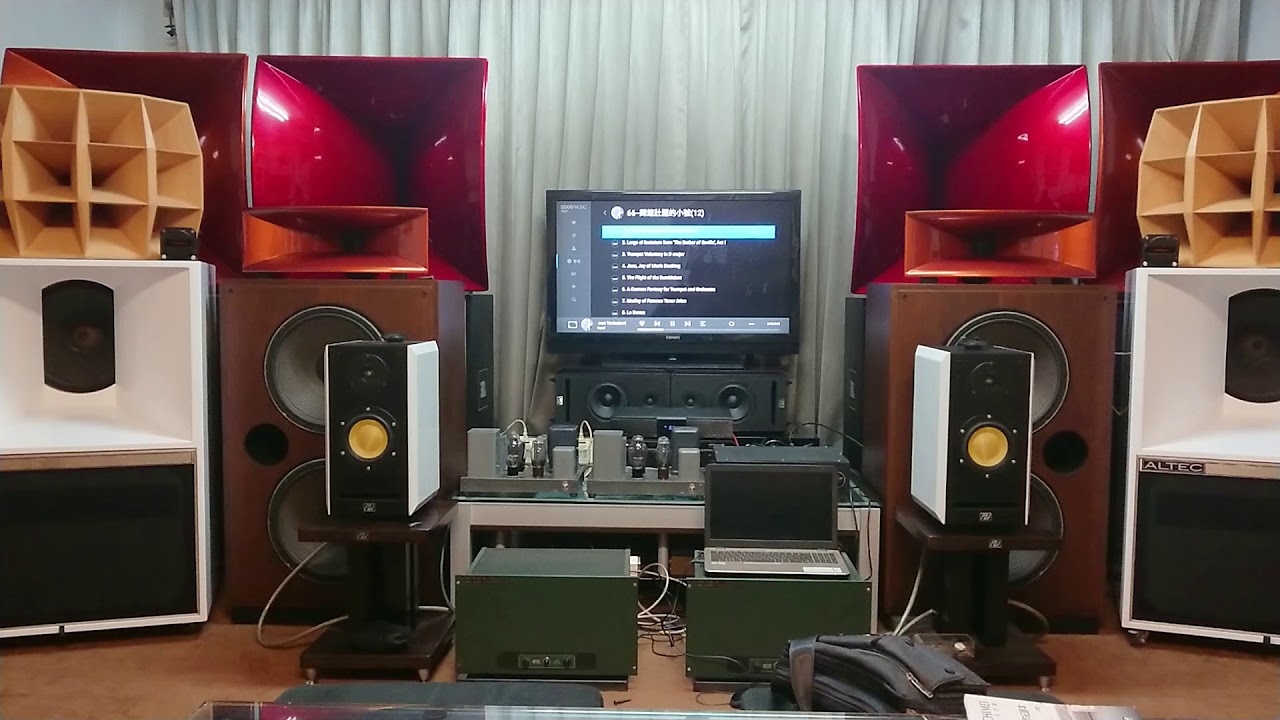 DIY 管前級+ OTOMON Laboratory WE91B type 300B Mono Mono 後級+ Altec A5