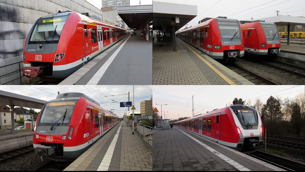 Fahrgeräuschvergleich zwischen Baureihen 422, 423, 430 und 490 (80 Km/h)