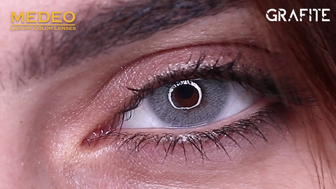 Medeo Grafite Contact lenses made in Italy