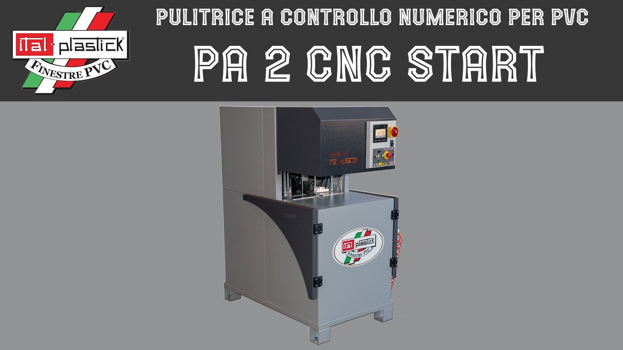 Ital-Plastick: Pulitrice a controllo numerico PA2CNC START