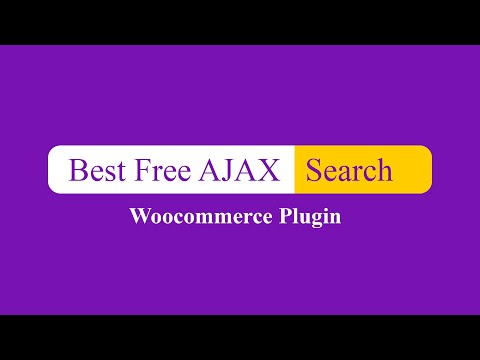 Best Free Ajax Search for Woocommerce Plugin