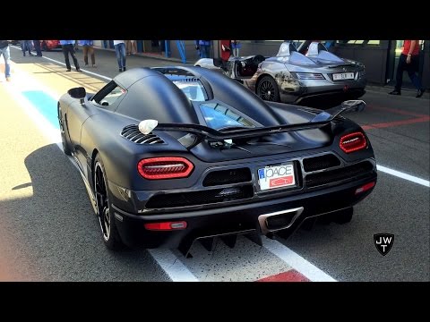 HYPERCAR COMBO! Koenigsegg Agera X & Agera R On Track LOUD Exhaust Sounds!!