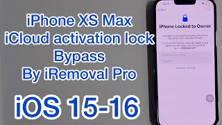 How to Bypass iCloud Activation on iPhone XS Max with iRemoval Pro