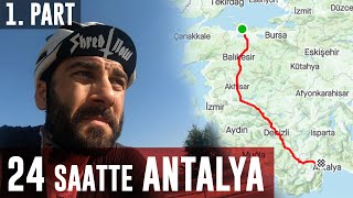 24 saatte 58dk mola ile 575km bisiklet sürdüm! Parallels24 Challenge Apidura | Ultra Uzun Tur