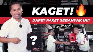 Kaget! Dapet paket sebanyak ini. Buat apa?