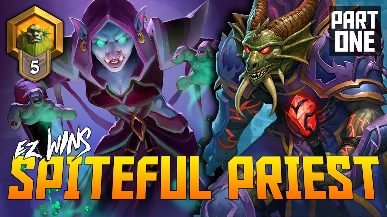 Spiteful Priest @ Rank 5-4 | Part 1 | Hearthstone | Dekkster