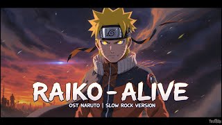 Raiko  A ost Naruto Ending 1  Slow Rock Version Cover By Ai Romi