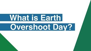 Earth Overshoot Day 2018