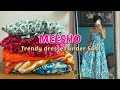 Trendy MEESHO Dresses Haul! 💕Starting Rs. 260| Meesho Dress Haul under 500 | Aarushi sharma