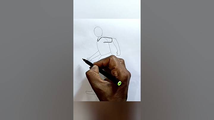 How to draw a running figure step by step/#artwithartistmiltondanda /#youtubeshorts /#short