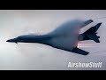 Vaporfest!! B-1 Twilight Afterburner Flybys - EAA AirVenture Oshkosh 2017