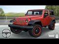 Extreme Car Driving Simulator - Red Jeep Wrangler New Update 2022 #1 Android gameplay