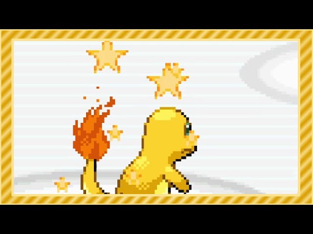 LIVE] Shiny Charmander after 1,380 SRs in FireRed (DTQ #1) 