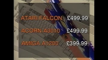 Comparatif Amiga 1200/Atari Falcon/Acorn A3010 - GamesMaster 1993 (Channel 4)