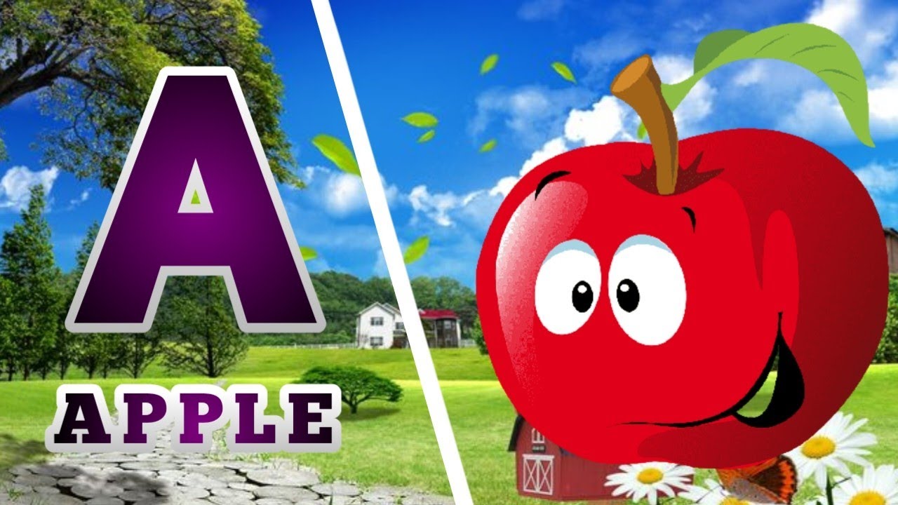 Phonics Song with Two Words - A For Apple - ABC Alphabet Songs with ...