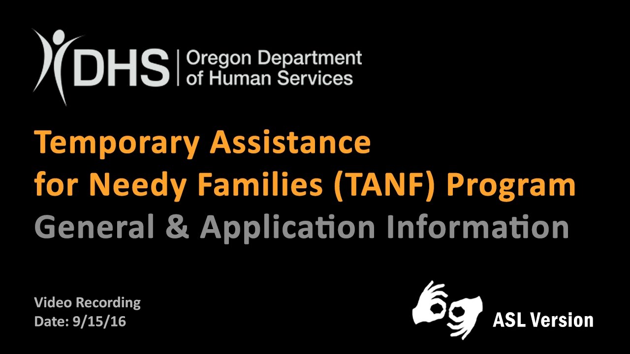 tanf application