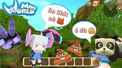 Mini World - Cách giết gấu trúc không ai ngờ tới và cái kết trong Mini World