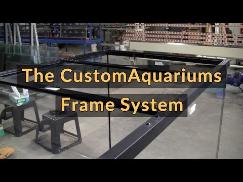 Video: Aquarium In Aluminiumschuppen