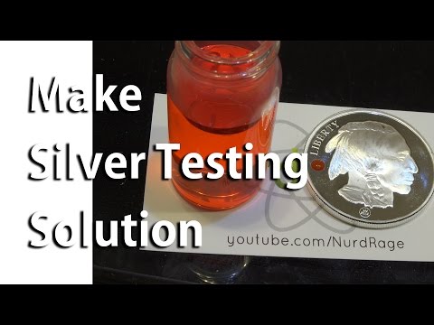 Make Silver Testing Solution to Detect Fake Silver