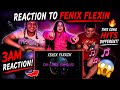 Fenix Flexin & Purps On The Beat - RUBBERZ (Official Lyric Video) REACTION
