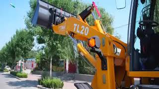 China Wheel Loader Manufacturer, Skid Steer Loader, Backhoe Loader, 4 Wheels Loader 2