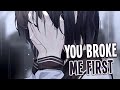 Nightcore You Broke Me First Tate McRae Sped Up Nightcore You Broke Me First Tate McRae Sped Up