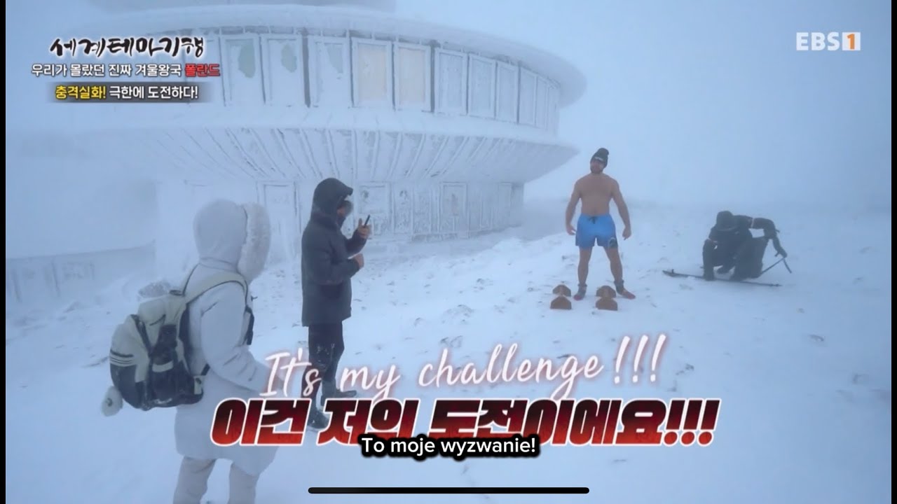 [TV] KOREANKA SPOTYKA WARIATA NA ŚNIEŻCE 🥶🇵🇱🏔️ [EBS Documentary]