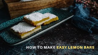 Easy Lemon Bars Recipe | ASMR Cooking screenshot 2