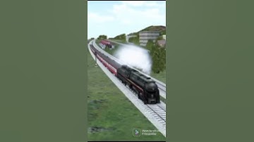 I made trains fall through the map!!